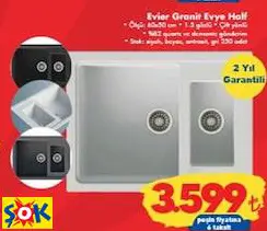 EVİER GRANİT EVYE HALF